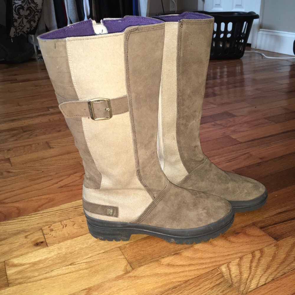 Women’s DC Flex LE Leather Boots Size 8.5